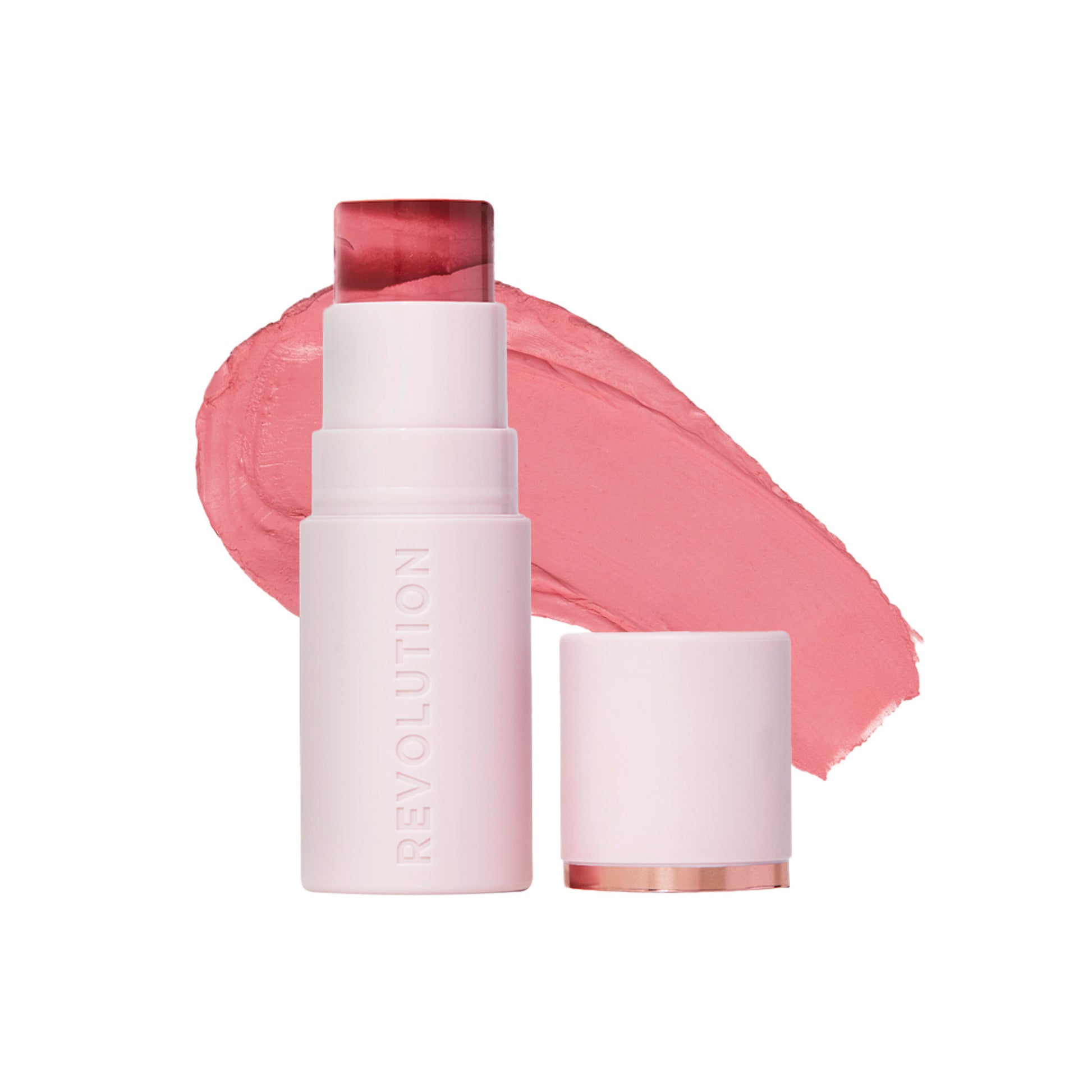 Makeup Revolution Skin Silk Marble Blush Stick - Sundown Spice