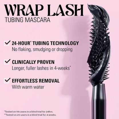 Makeup Revolution Wrap Lash Tubing Mascara - Black