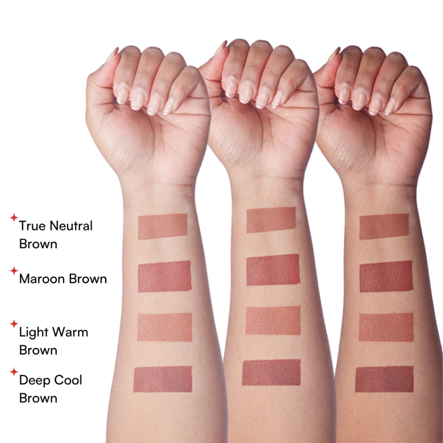 Gush Beauty Matte Liquid Lipstick - Vegan Long Lasting & Non-Drying - Brown and Lovely