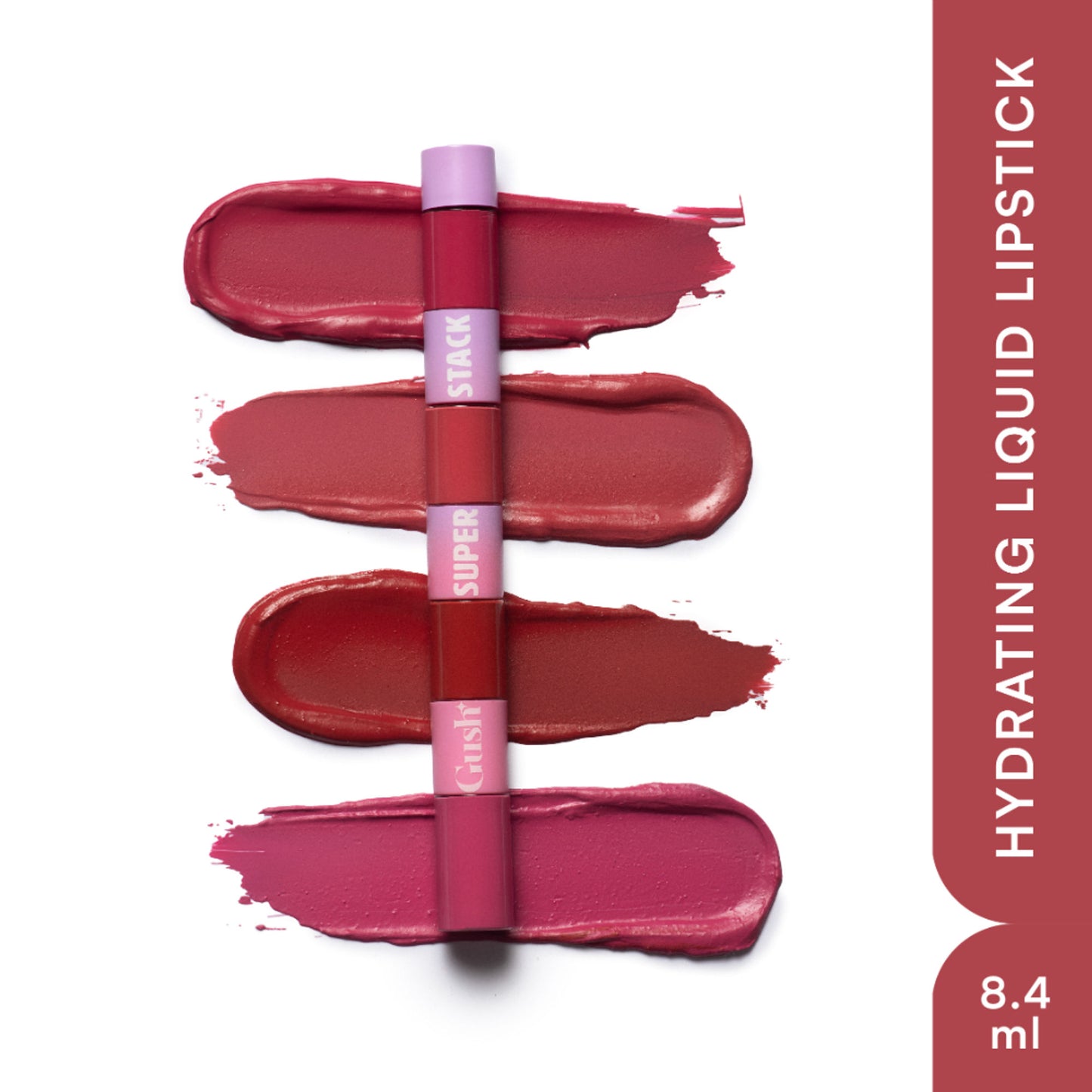 Gush Beauty Matte Liquid Lipstick - Vegan Long Lasting & Non-Drying - Think Pink