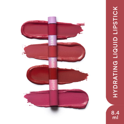 Gush Beauty Matte Liquid Lipstick - Vegan Long Lasting & Non-Drying - Think Pink