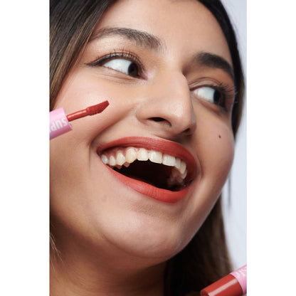 Gush Beauty Matte Liquid Lipstick - Vegan Long Lasting & Non-Drying - Think Pink