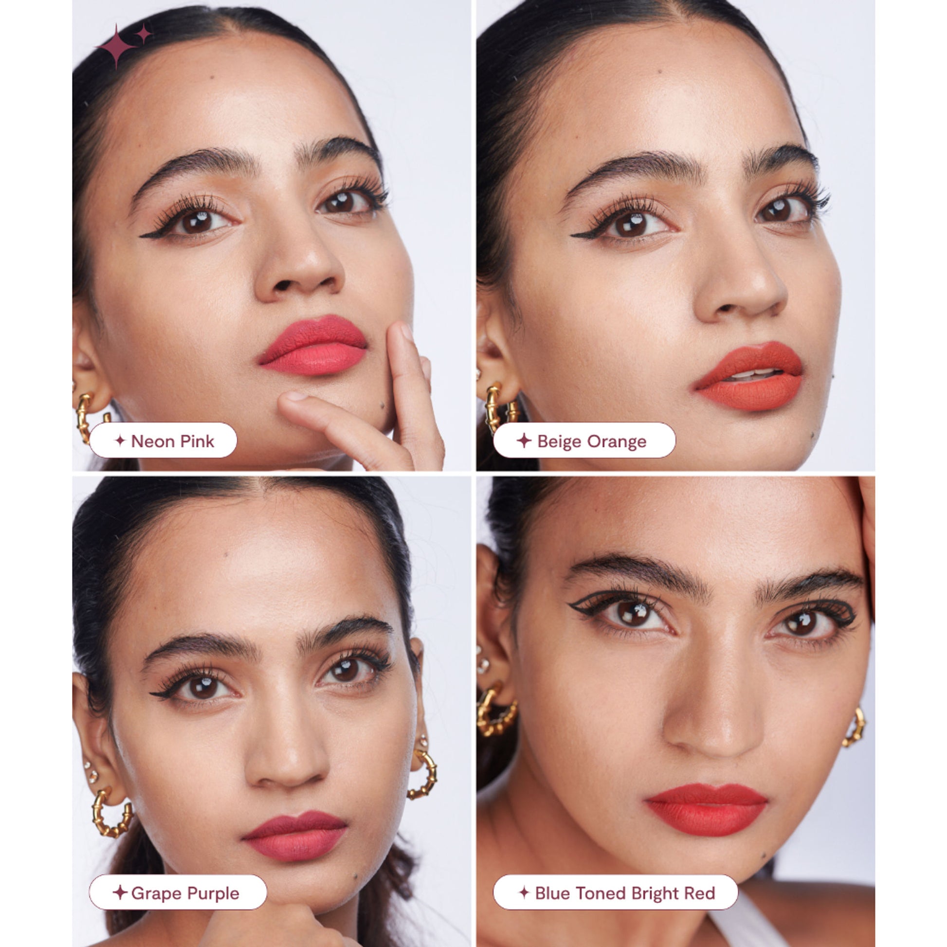 Gush Beauty Matte Liquid Lipstick - Vegan Long Lasting & Non-Drying - Boldly Bright