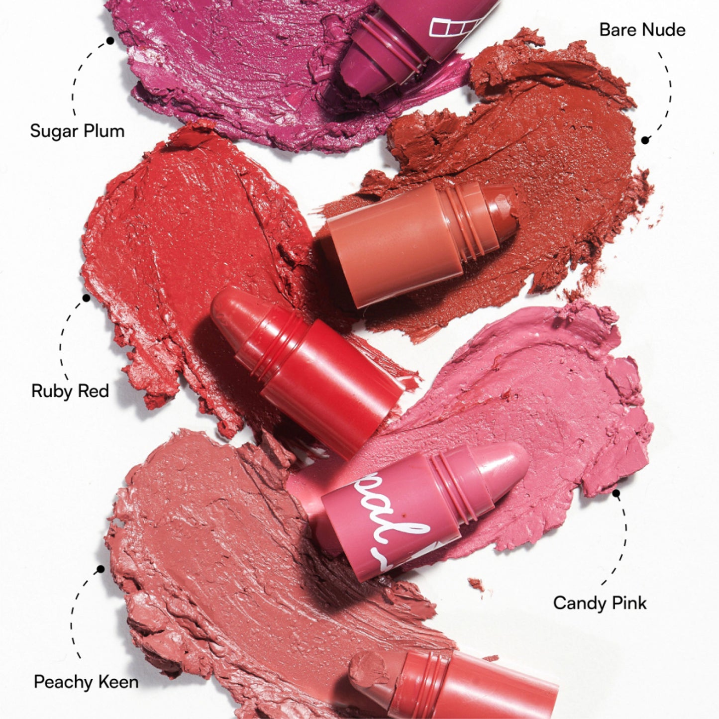 Gush Beauty Pen Pal 5-In-1 Stackable Lipstick