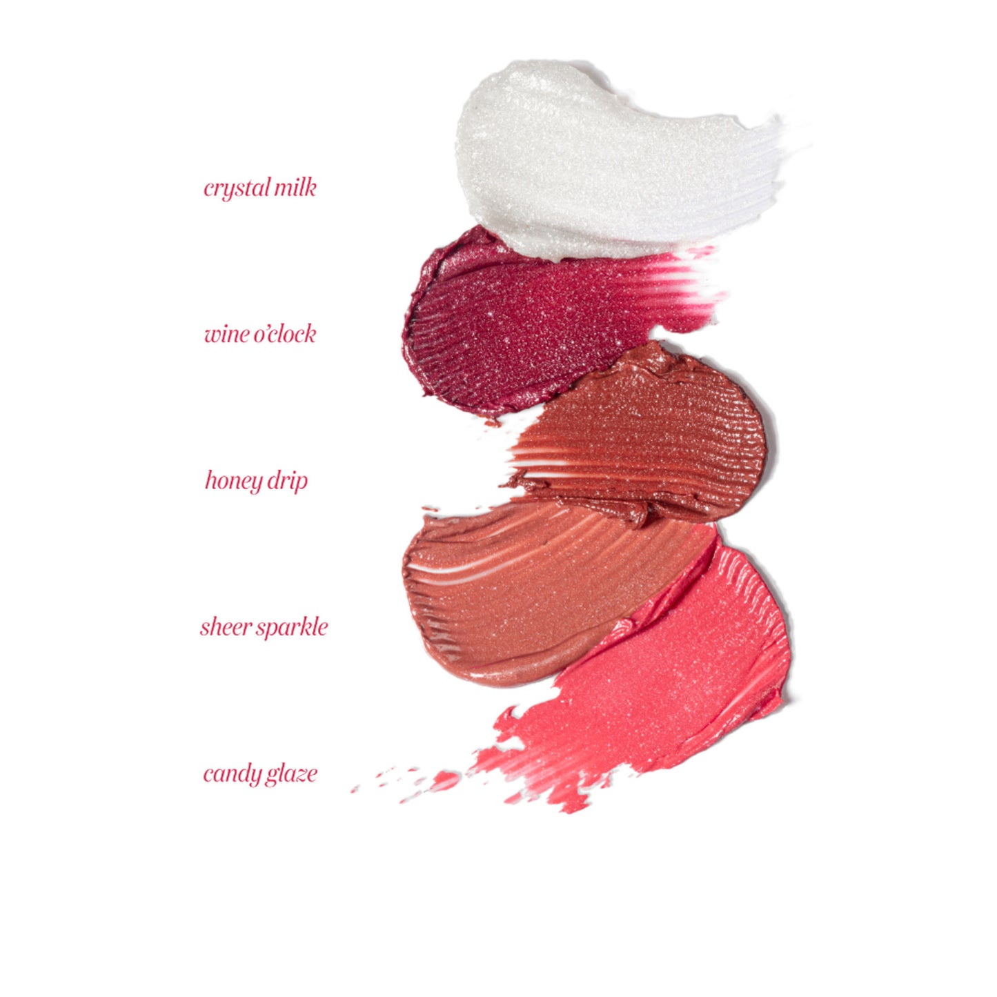 Gush Beauty Glaze Lip Oil Gloss High Shine - Honey Drip