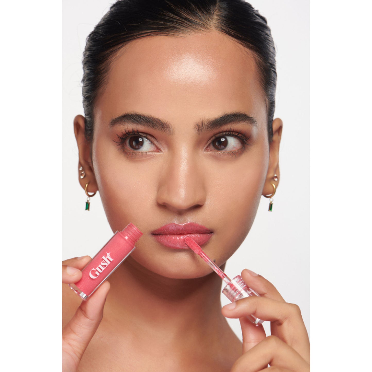 Gush Beauty Glaze Lip Oil Gloss High Shine - Candy glaze