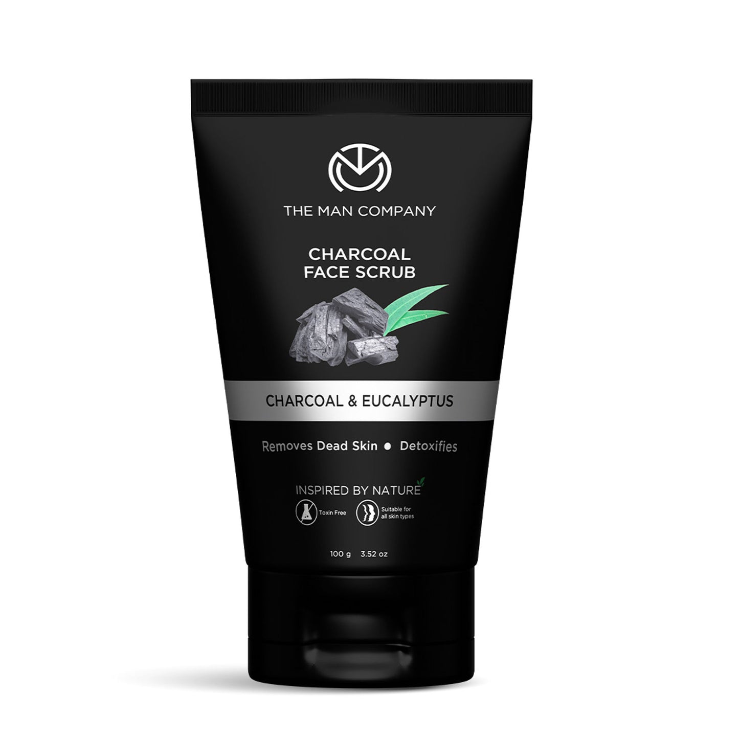 The Man Company Charcoal Face Scrub With Lemongrass & Eucalyptus