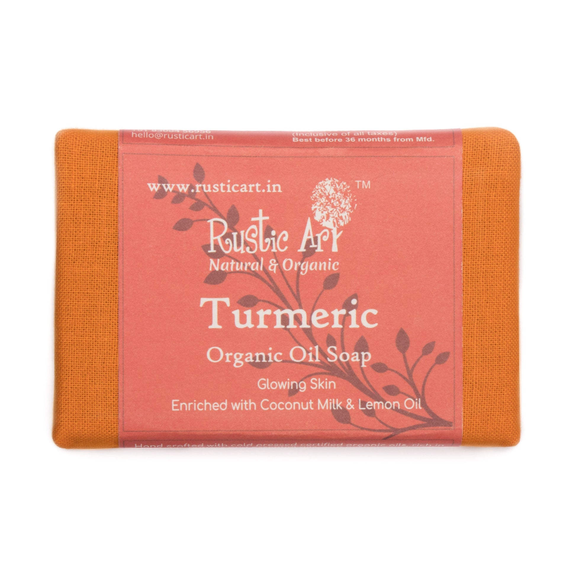 Rustic Art Organic Turmeric Soap