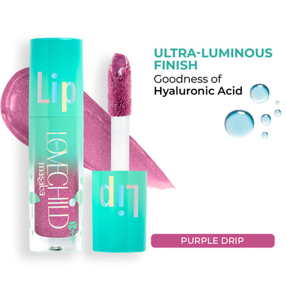 LoveChild Masaba Tinted Lip Oil With Shimmer - Purple Drip