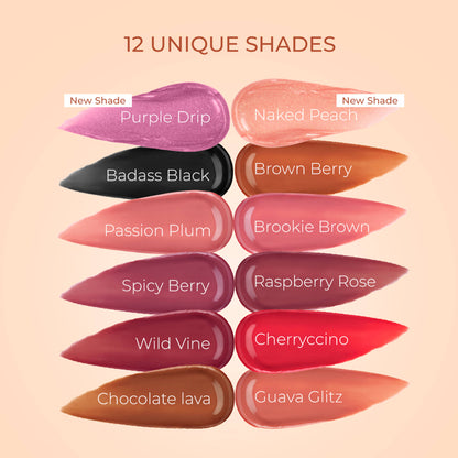 LoveChild Masaba Tinted Lip Oil With Shimmer - Naked Peach