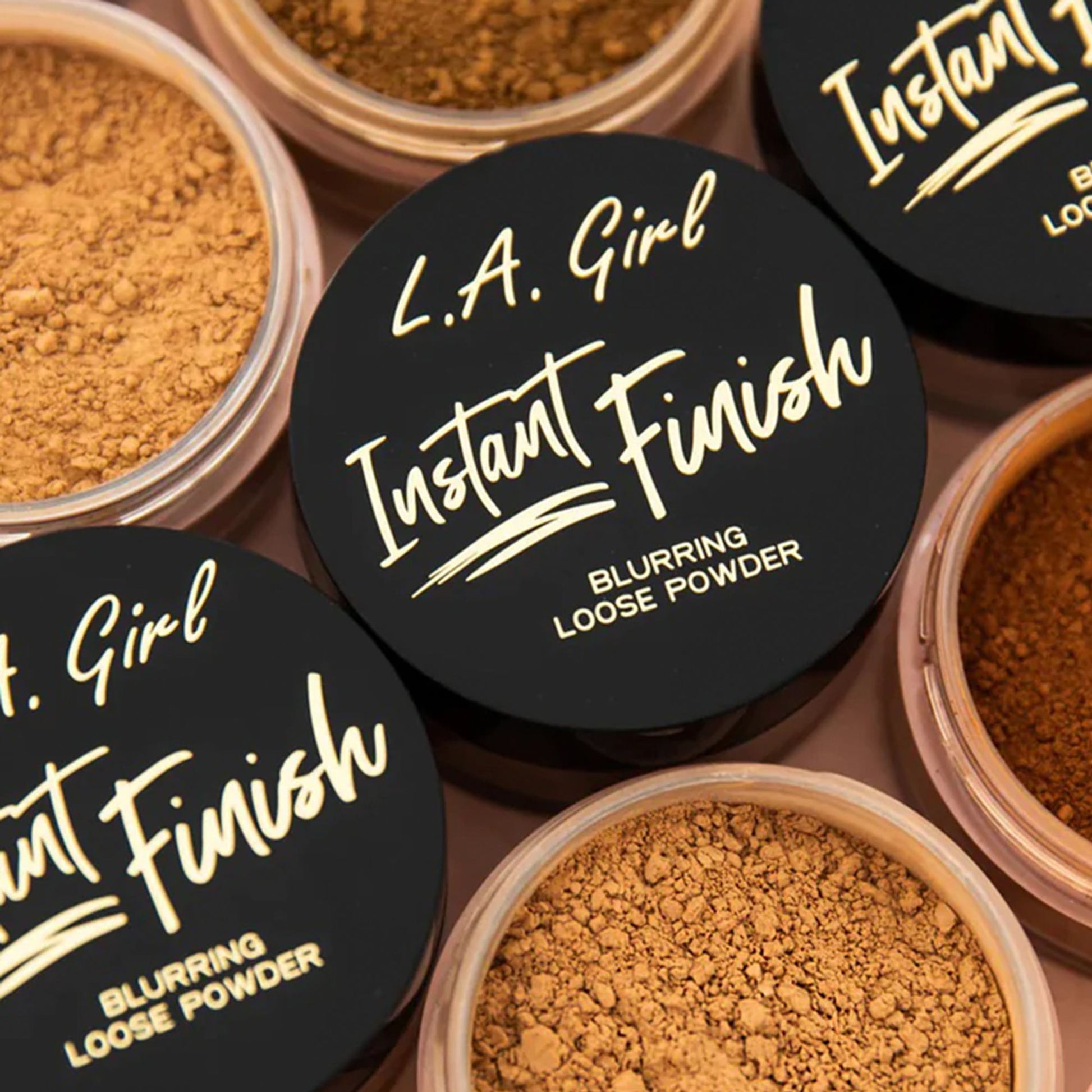 L.A. Girl Instant Finish Blurring Loose Powder Boxed - Medium