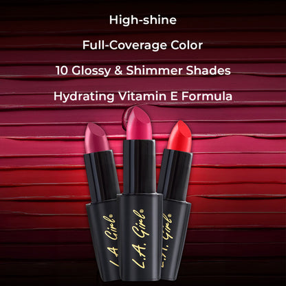 L.A. Girl Lip Attraction Lipstick - Onfire