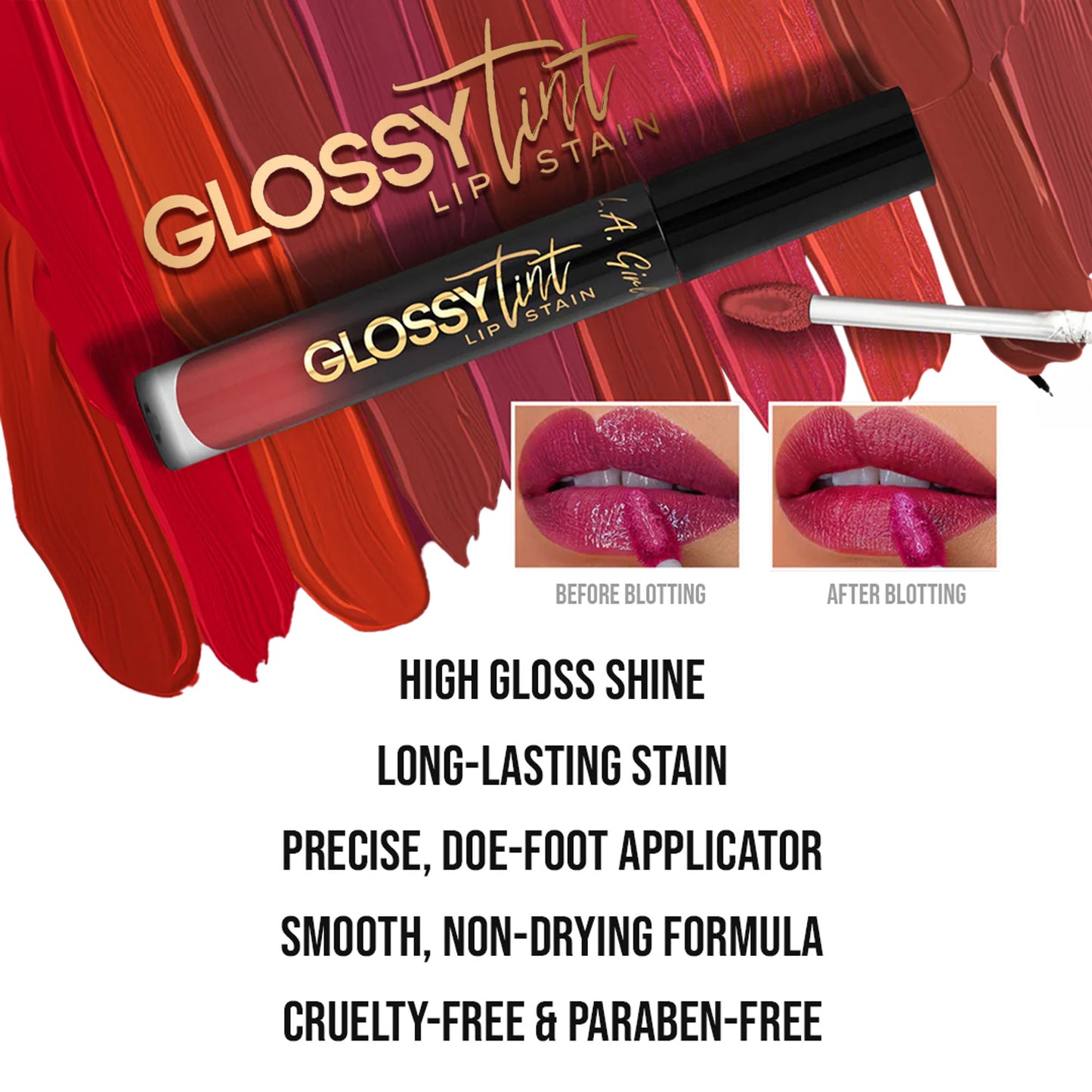 L.A. Girl Glossy Tint Lip Stain - Magic