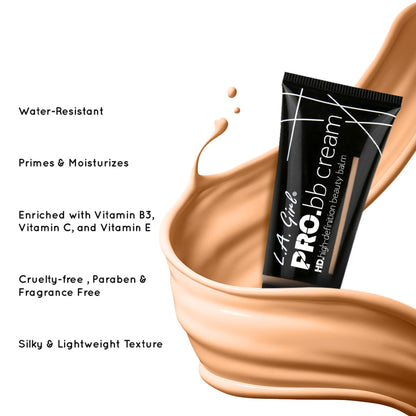 L.A. Girl HD PRO BB Cream - Light/Medium