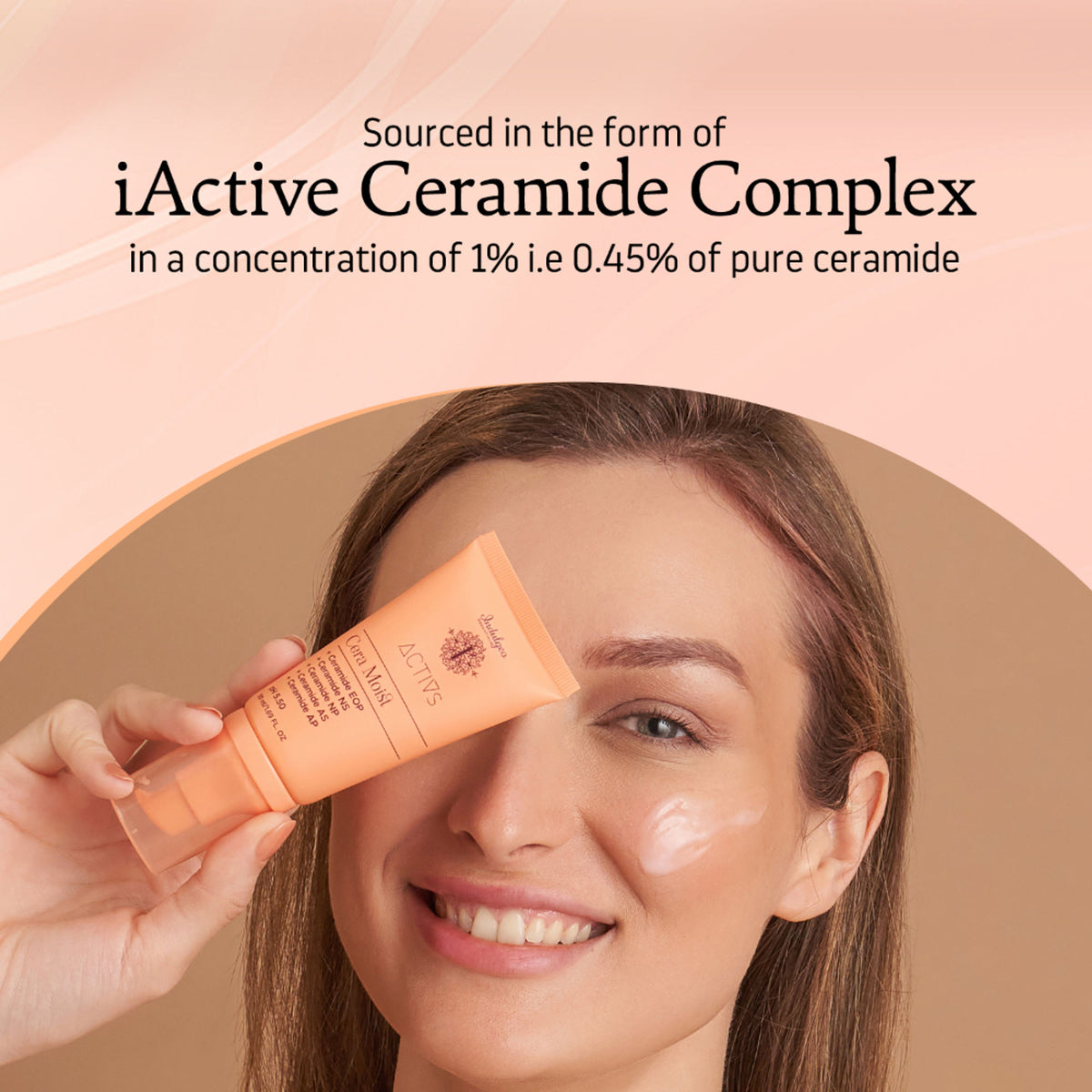 Indulgeo Essentials Cera Moist - Ceramide Calming Skin Moisturizer 1% iACTIVE