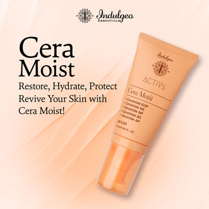 Indulgeo Essentials Cera Moist - Ceramide Calming Skin Moisturizer 1% iACTIVE