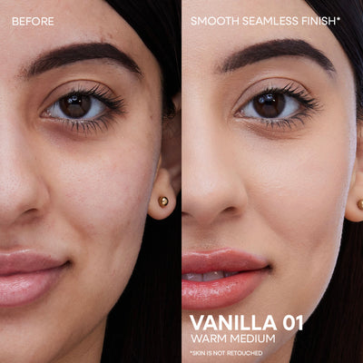 Nykaa Cosmetics All Day Matte Long Wear Liquid Foundation With Pump - Vanilla 02