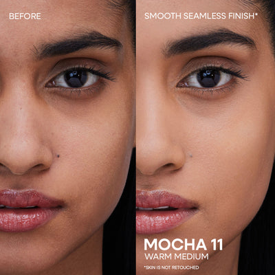 Nykaa Cosmetics All Day Matte Long Wear Liquid Foundation With Pump - Mocha 11