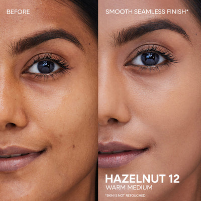 Nykaa Cosmetics All Day Matte Long Wear Liquid Foundation With Pump - Hazelnut 12