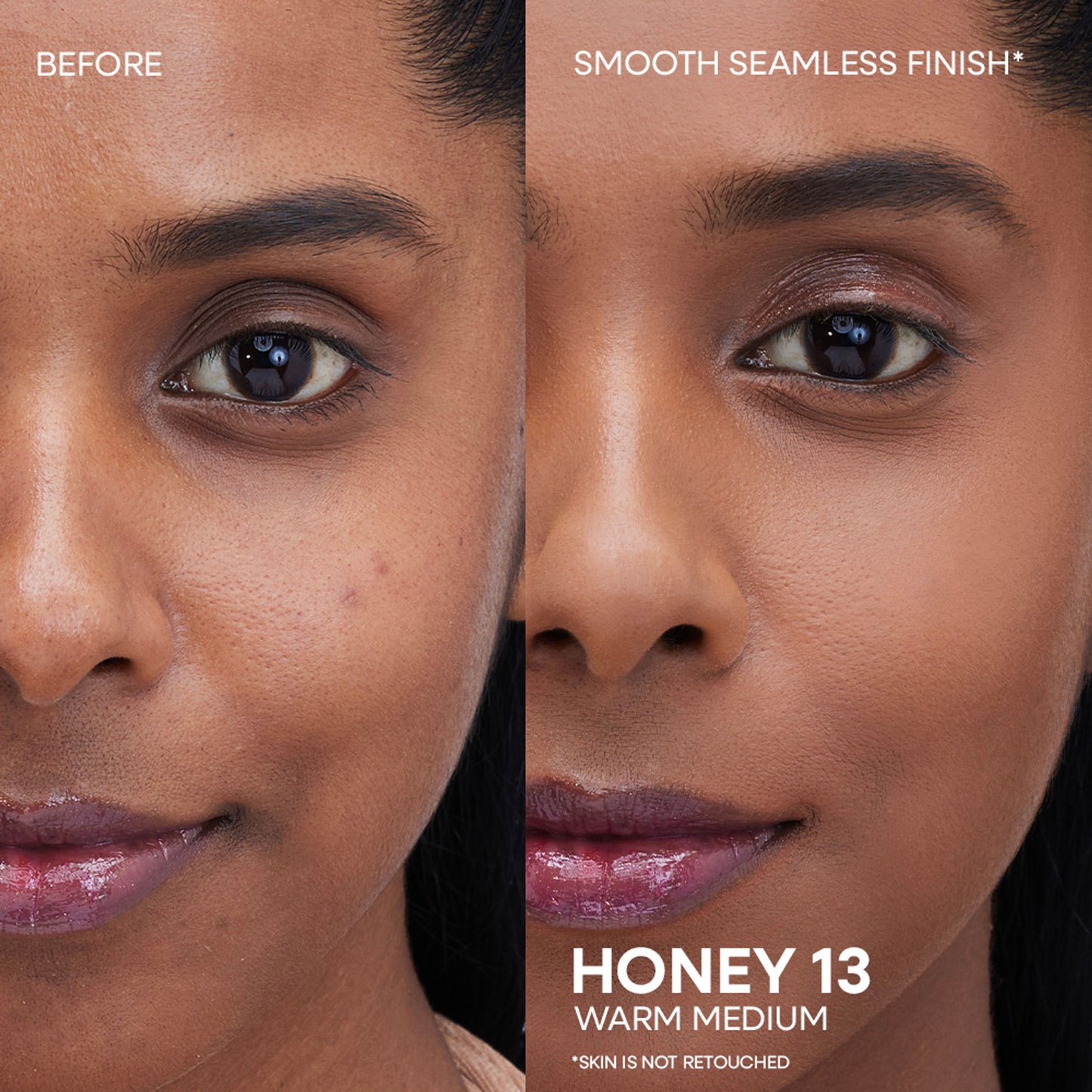Nykaa Cosmetics All Day Matte Long Wear Liquid Foundation With Pump - Honey 13