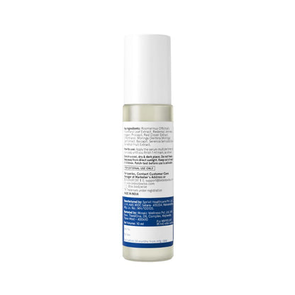 Be Bodywise Hair Growth Serum Roll On - 3% Rosemary, 3% Redensyl & 2% Aminexil For New Hair Growth