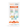 VLCC Salicylic Acid & Orange Peel Serum for AM & Aloe Vera Serum for PM Face Wash Combo