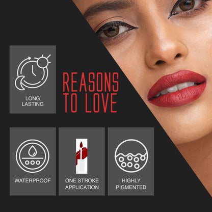 Insight Cosmetics Matte Lip Ink - Reckless