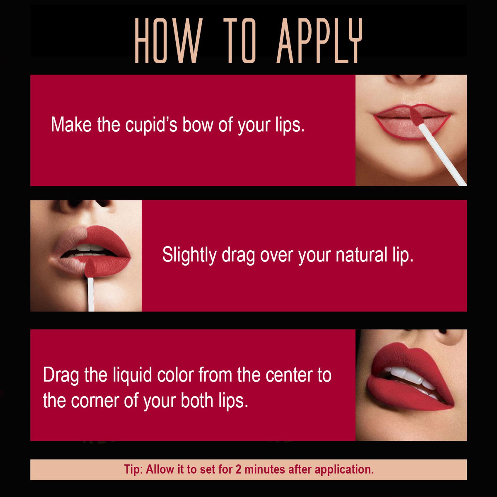 Insight Cosmetics Matte Lip Ink - Cherry Bomb