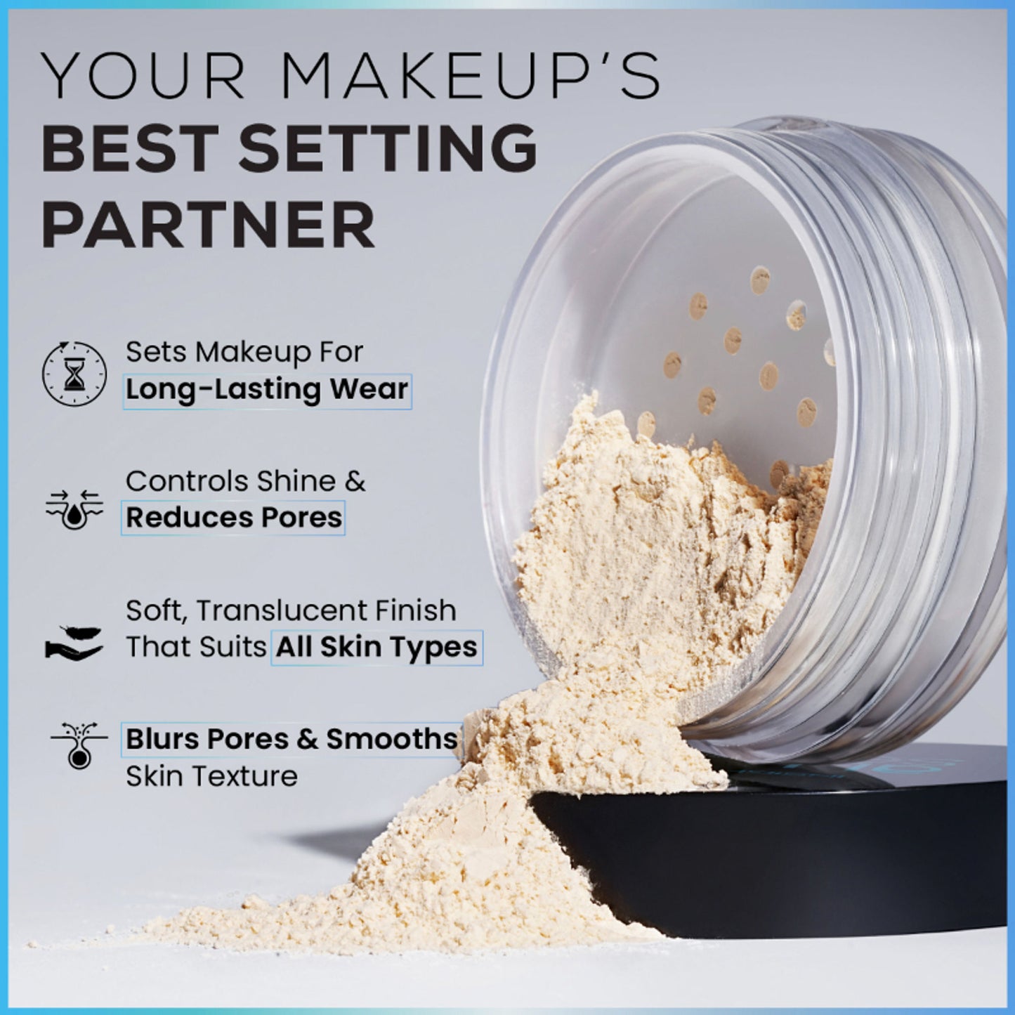 Insight Cosmetics All Set Translucent Powder - Butter Smooth