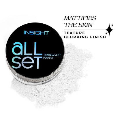Insight Cosmetics All Set Translucent Powder - Blurring