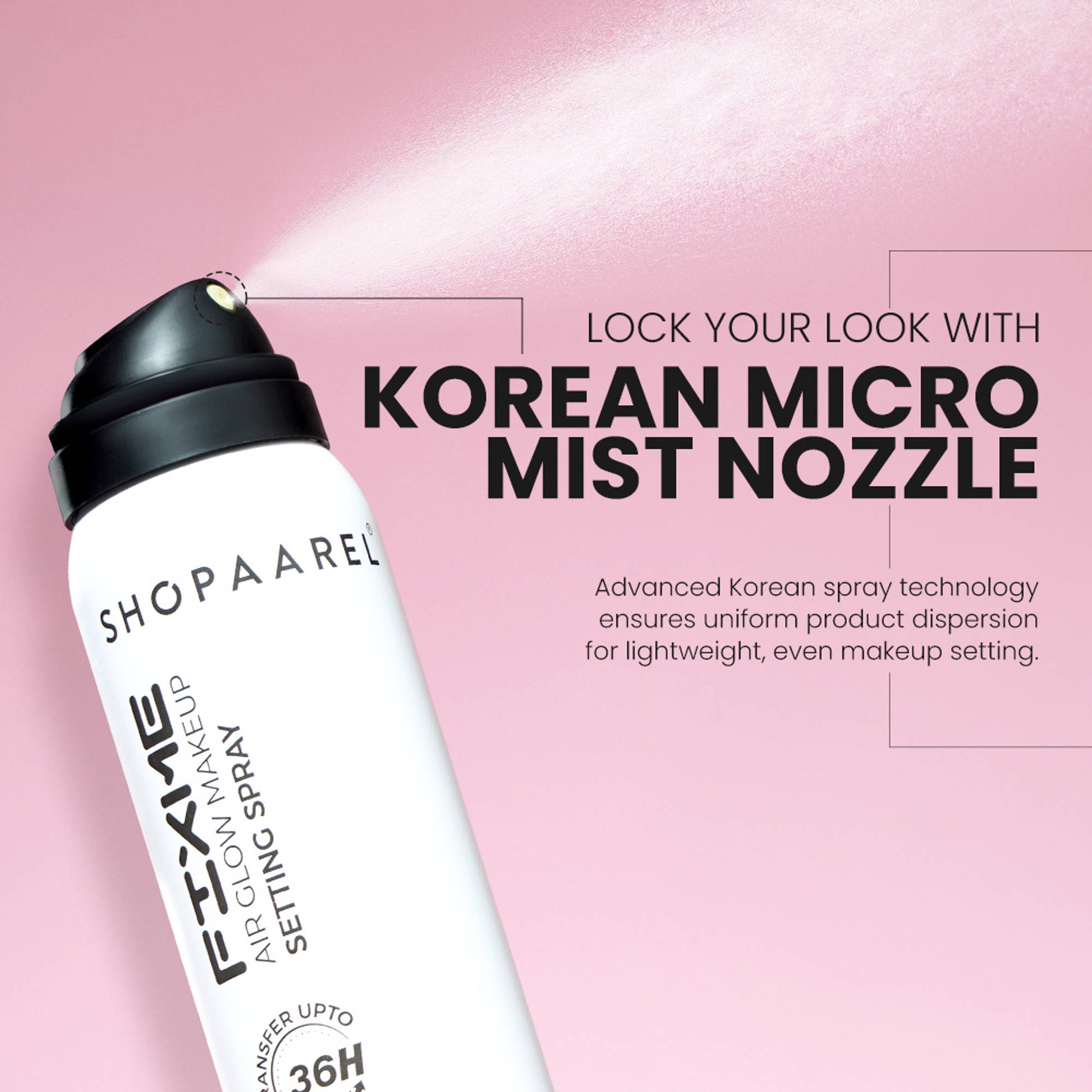 Shopaarel Fixme Air Glow Makeup Setting Spray