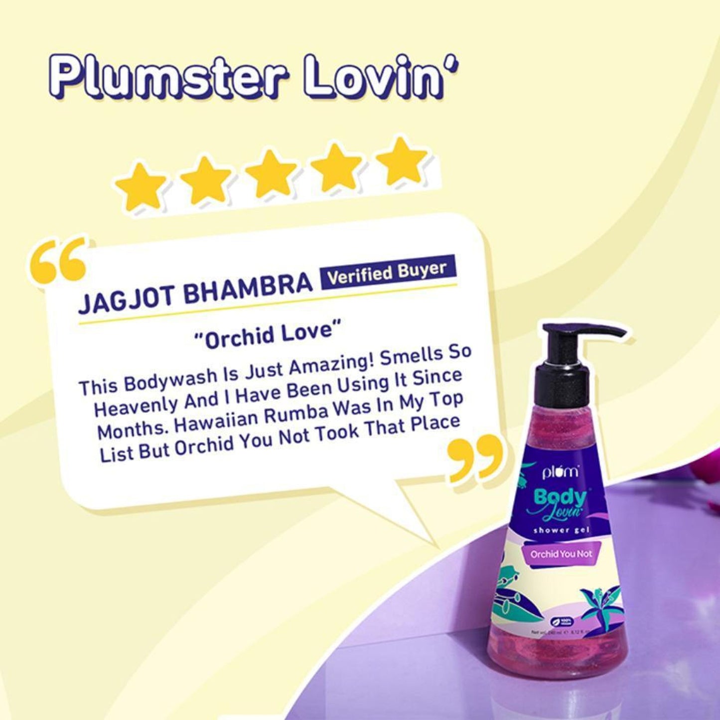 Plum BodyLovin Orchid-You-Not Shower Gel