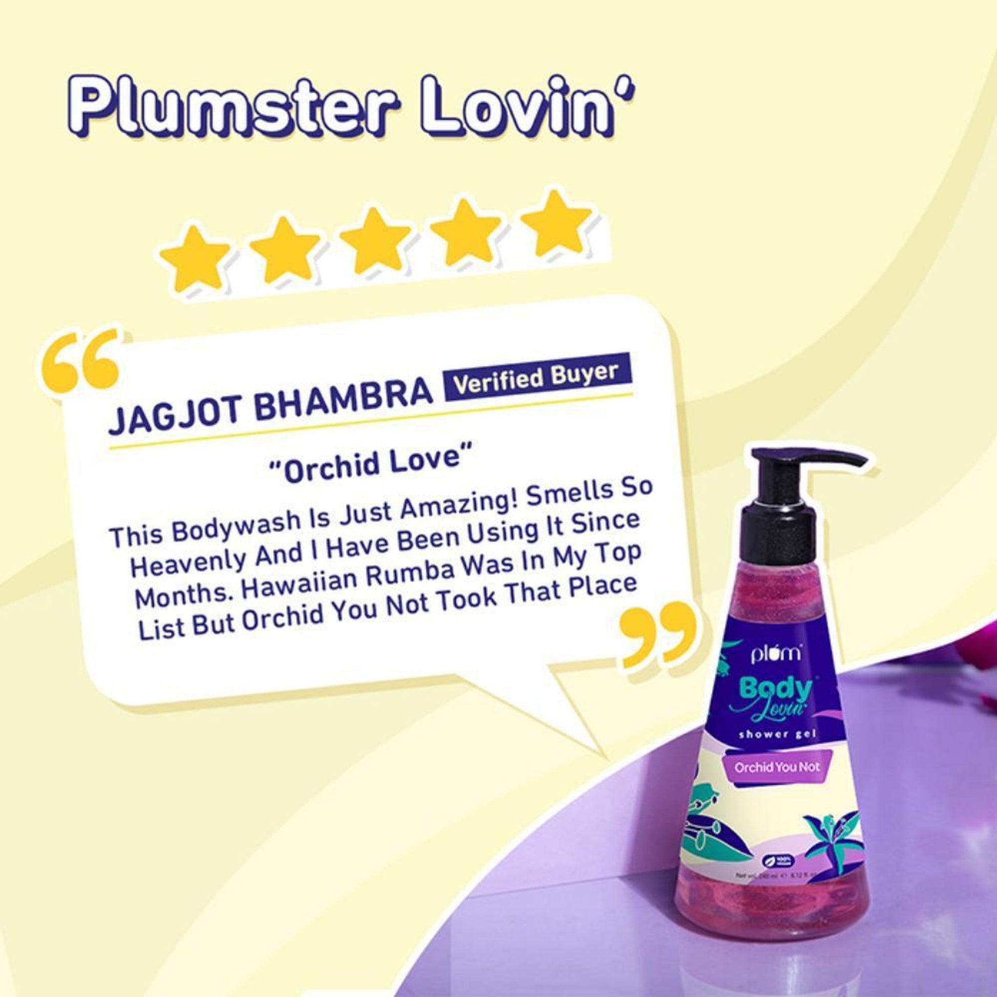Plum BodyLovin Orchid-You-Not Shower Gel