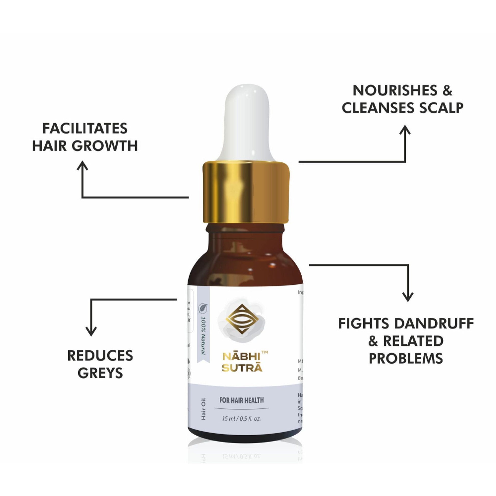 Nabhi Sutra Healthy Hair Care Belly Button Oil
