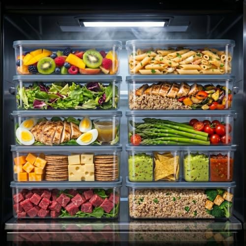 HomeWiz Fridge Storage Containers