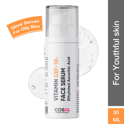 Cos-IQ Vitamin CEF 10% Glow Boost Face Serum