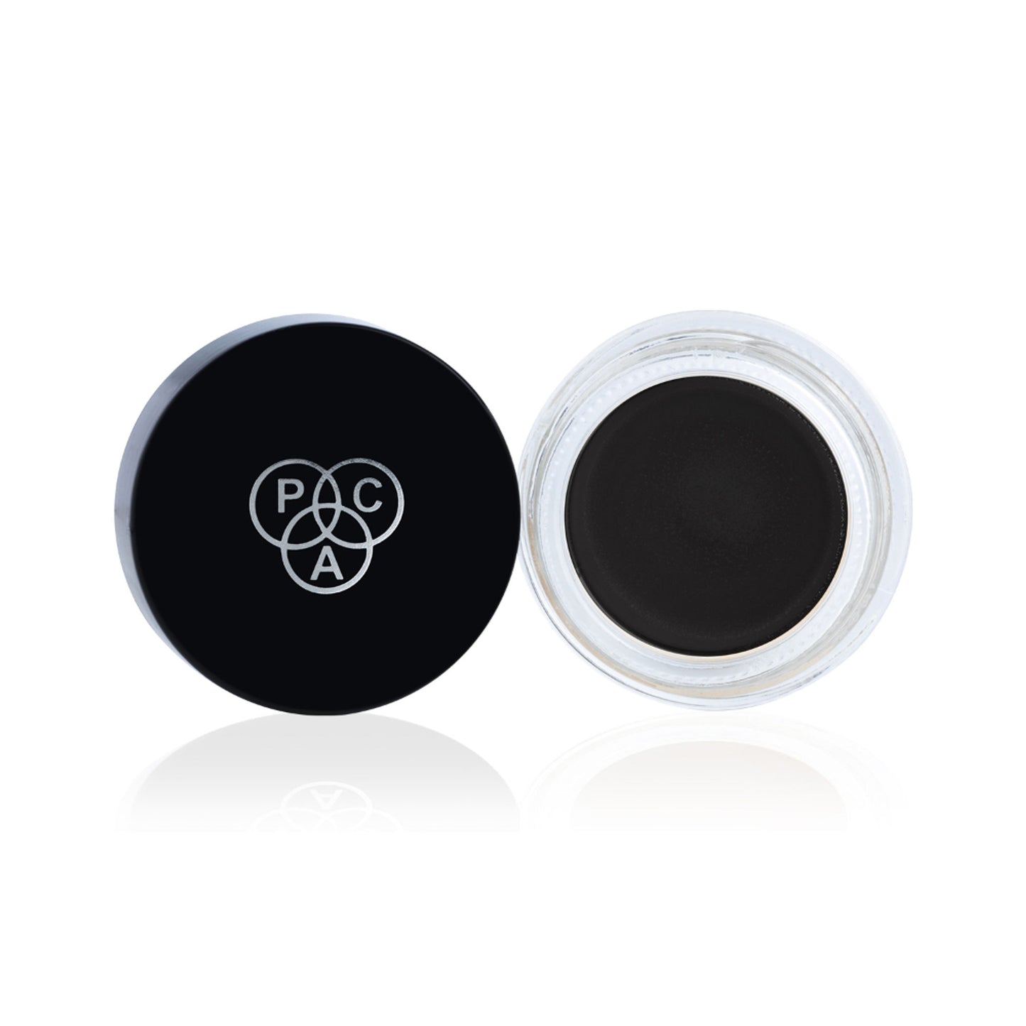 PAC Cream Eyeliner Aqua Black - Richly Pigmented, Quick Drying, Matte Finish, Intense Black