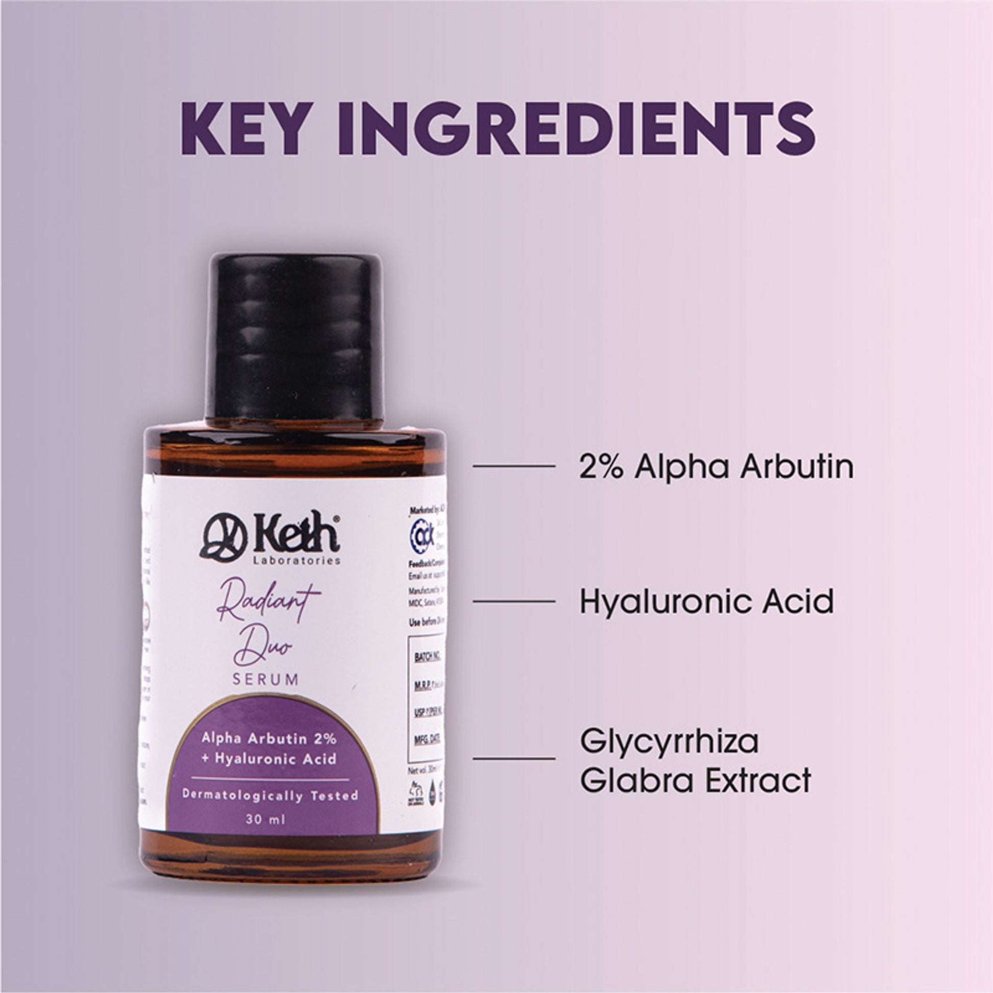 Keth Laboratories Radiant Duo Serum