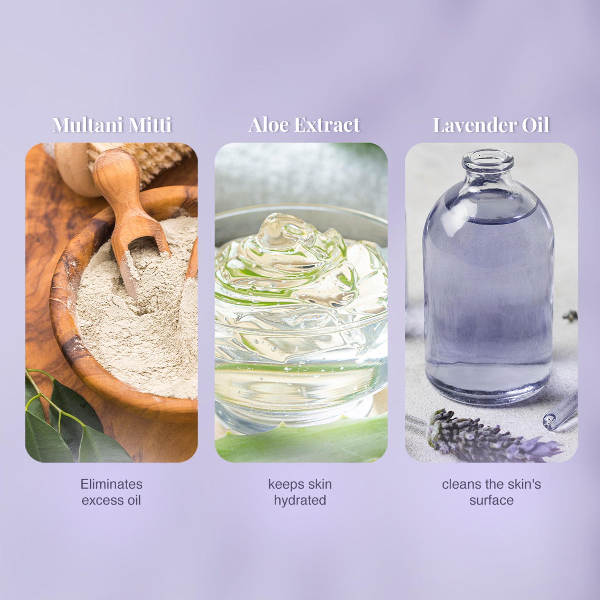 VLCC Ayurveda Multani Mitti Face Pack - Pack of 3