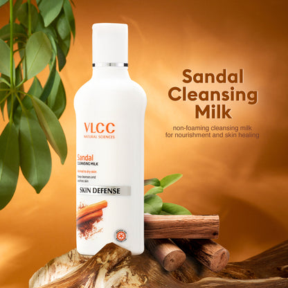 VLCC Sandal Cleansing Milk - Pack of 2