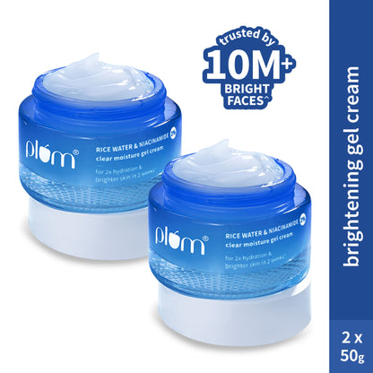 Plum 2% Niacinamide & Rice Water Daily Brightening Gel Cream