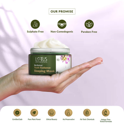 Lotus Botanicals Bio-Retinol Youth Radiance Sleeping Mask
