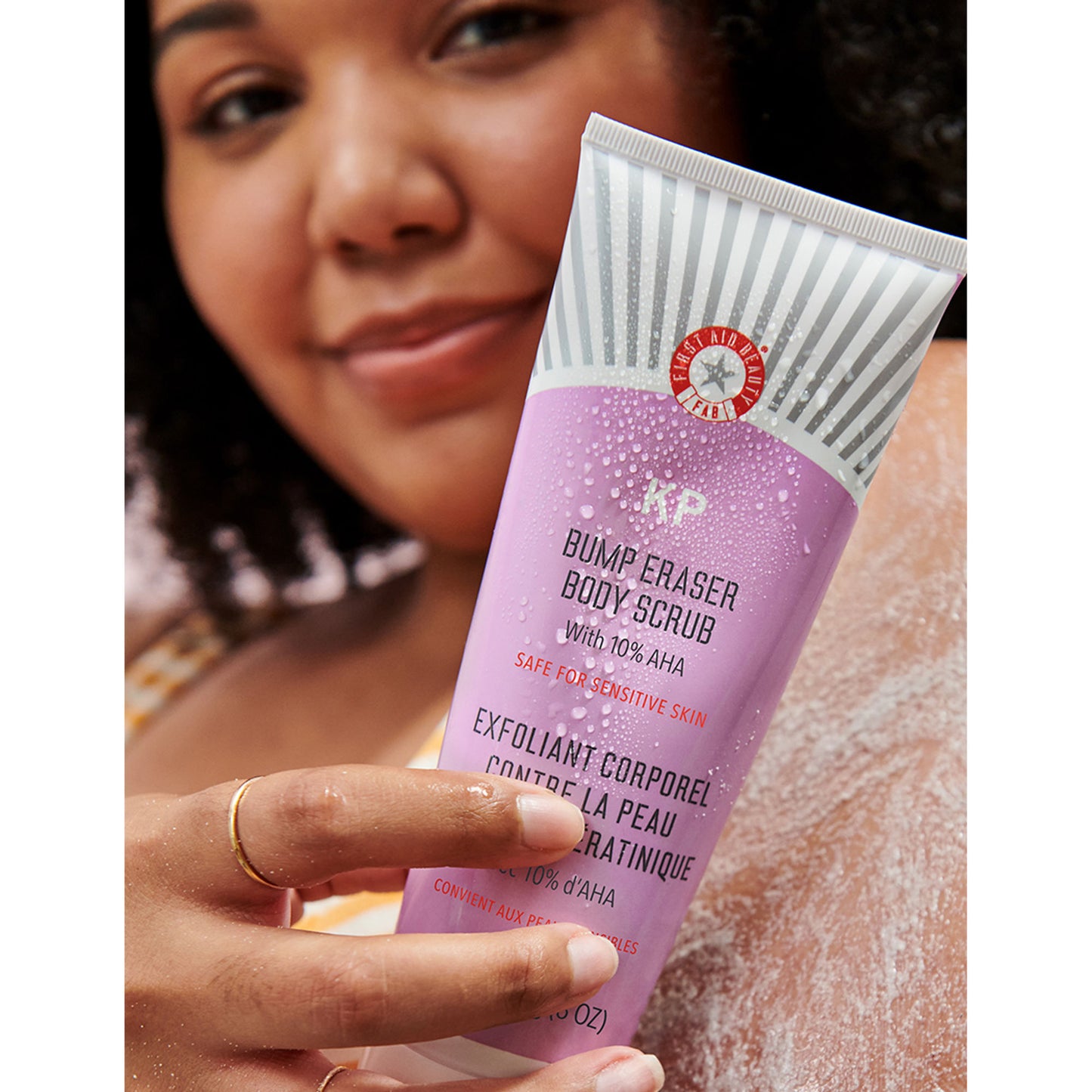 First Aid Beauty KP Bump Eraser Body Scrub With 10% AHA