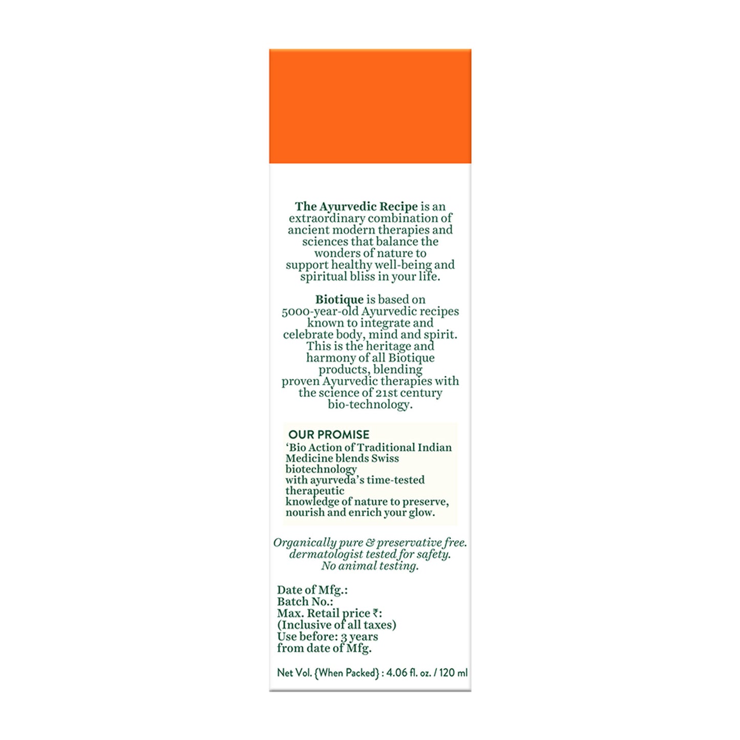 Biotique Bio Morning Nectar Visibly Flawless Sun Protector SPF 30+