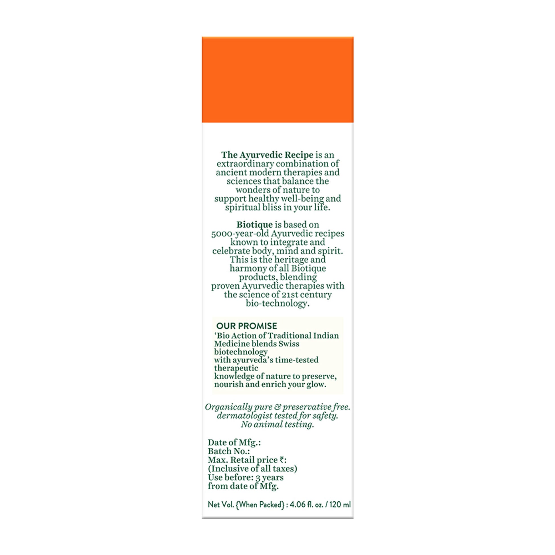 Biotique Bio Morning Nectar Visibly Flawless Sun Protector SPF 30+