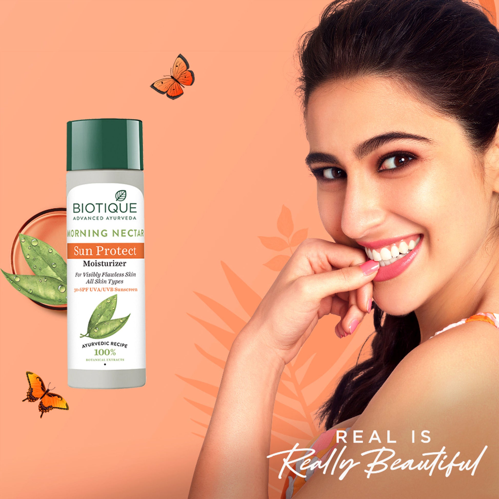 Biotique Bio Morning Nectar Visibly Flawless Sun Protector SPF 30+
