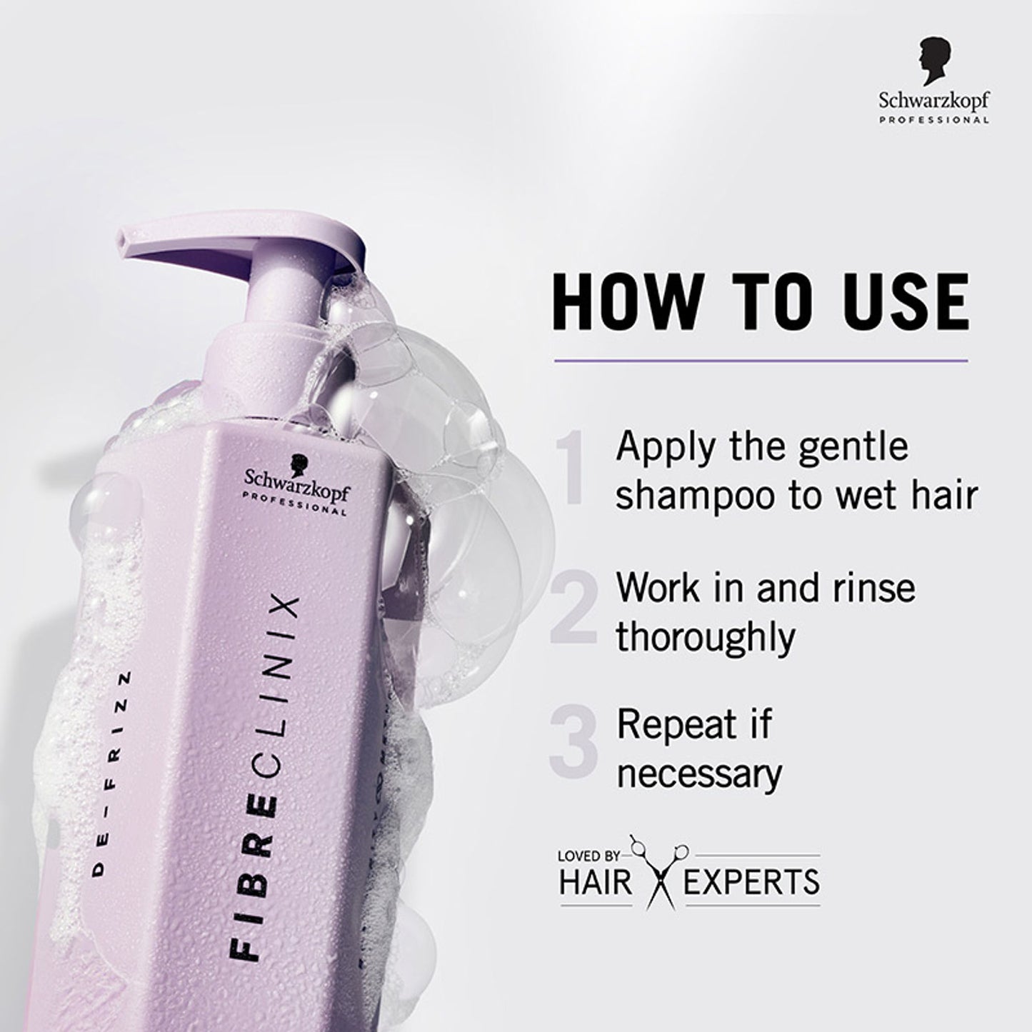 Schwarzkopf Professional Fibre Clinix De-Frizz Shampoo