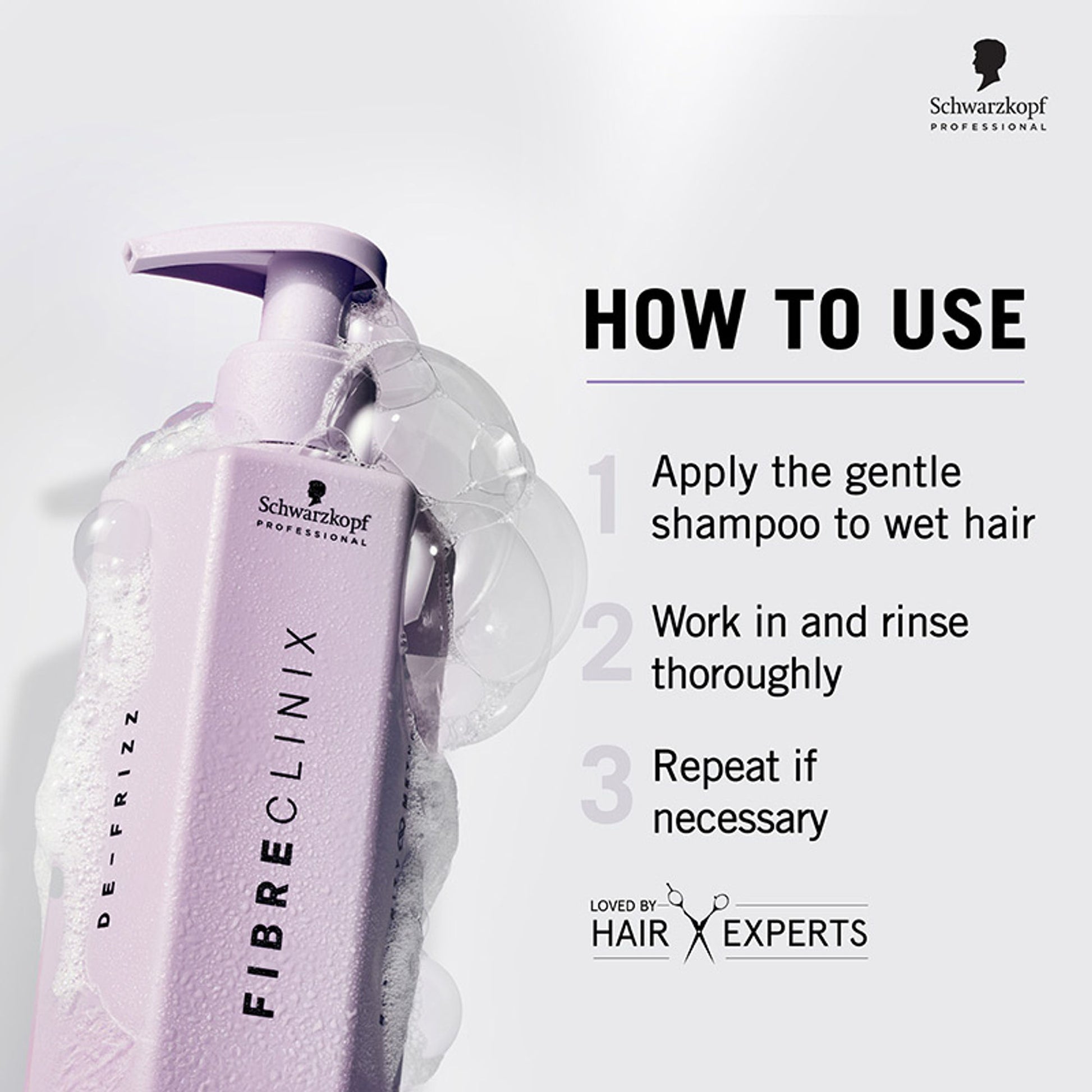 Schwarzkopf Professional Fibre Clinix De-Frizz Shampoo