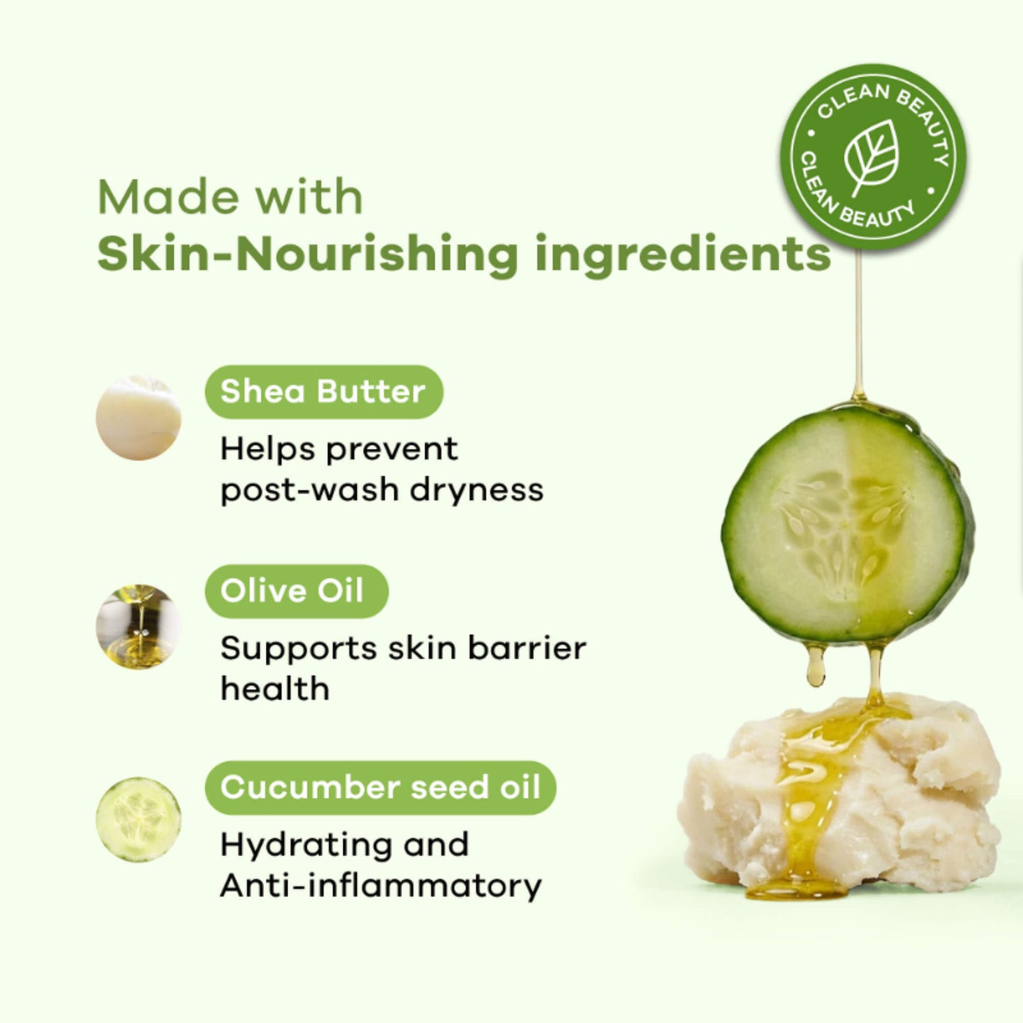 Earth Rhythm Butter Cream Shower Mousse Soap - Summer Rain