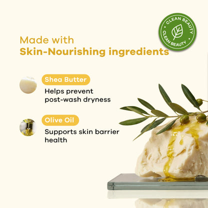 Earth Rhythm Butter Cream Shower Mousse Soap - Vanilla Cream